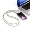 Зарядный кабель/ремень через плечо Satechi OntheGo Crossbody Lanyard Cable 60W 1.5 м (ST-LOTGLW) Sand