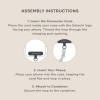 Зарядный кабель/ремень через плечо Satechi OntheGo Crossbody Lanyard Cable 60W 1.5 м (ST-LOTGLW) Sand