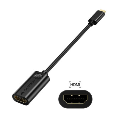 Переходник Choetech HUB-H04 с USB-C 3.1 на HDMI (HUB-H04BK), черный