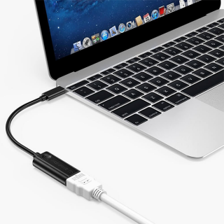 Переходник Choetech HUB-H04 с USB-C 3.1 на HDMI (HUB-H04BK), черный