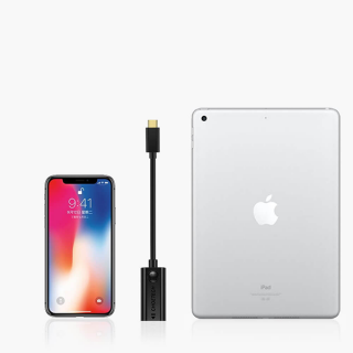 Переходник Choetech HUB-H04 с USB-C 3.1 на HDMI (HUB-H04BK), черный