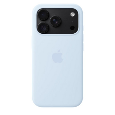 Чехол Apple Silicone Case MagSafe для iPhone 18 Pro (MK8W4) Crisp Blue