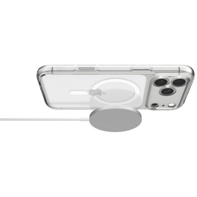 Чехол Spigen Ultra Hybrid MagFit для iPhone 18 Pro / 17 Pro (ACS12155) Clear White