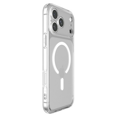 Чехол Spigen Ultra Hybrid MagFit для iPhone 18 Pro / 17 Pro (ACS12155) Clear White