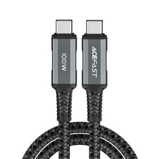 Кабель AceFast C4-03 USB-C - USB-C 2 м 100W (AF-C4-03-BK) Black​​