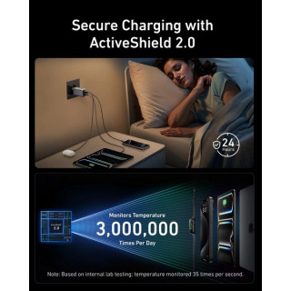 Сетевое зарядное устройство Anker Prime Charger 100W 3 Ports GaN (A2688341)