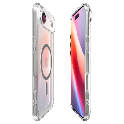 Чехол Spigen Ultra Hybrid MagFit для iPhone Air (ACS10314) Clear Graphite
