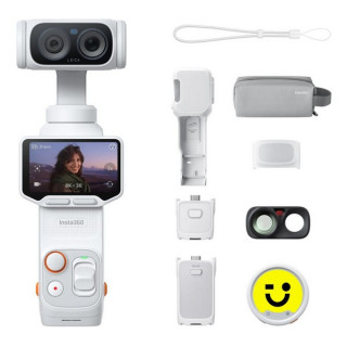 Экшн-камера Insta360 Luna Ultra Creator Bundle (Stellar White)