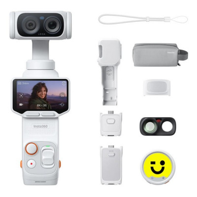 Экшн-камера Insta360 Luna Ultra Creator Bundle (Stellar White)