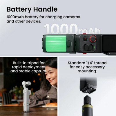 Экшн-камера Insta360 Luna Ultra Creator Bundle (Stellar White)