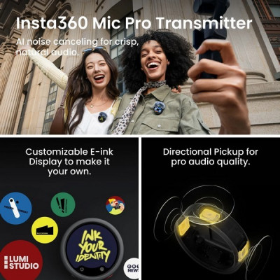 Экшн-камера Insta360 Luna Ultra Creator Bundle (Stellar White)