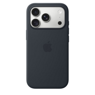 Чехол Apple Silicone Case MagSafe для iPhone 18 Pro (MK8X4) Navy Blue