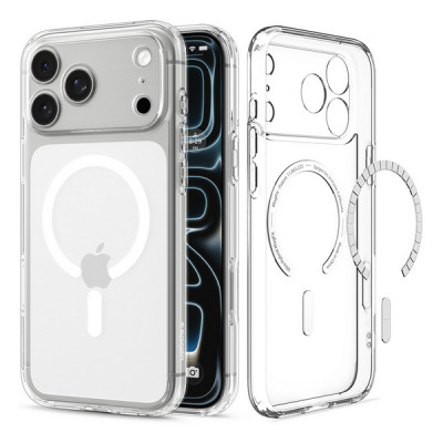 Чехол Spigen Ultra Hybrid MagFit для iPhone 18 Pro Max / 17 Pro Max (ACS12118) Clear White