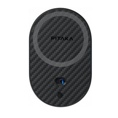 Автомобильный держатель с беспроводной зарядкой Pitaka MagEZ Car Mount Pro 2 (CM2402N)