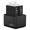 Зарядное устройство GoPro Dual Battery Charger + Аккумулятор Enduro 2шт для HERO 9/10/11 - ADDBD-211 (ADDBD-211-AS)