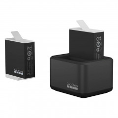 Зарядное устройство GoPro Dual Battery Charger + Аккумулятор Enduro 2шт для HERO 9/10/11 - ADDBD-211 (ADDBD-211-AS)