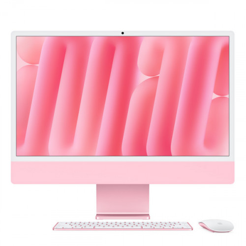 iMac 24" Retina 4,5K, M4 (8C CPU, 8C GPU, 2024), 16 ГБ, 256 ГБ SSD, розовый
