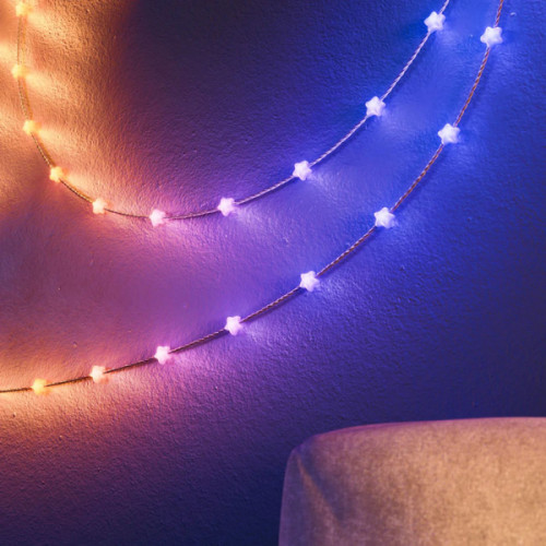 Умная гирлянда Twinkly Candies Stars RGB 200 (TWKS200RGB-G)