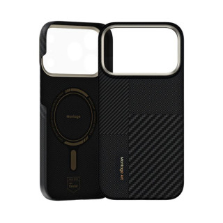 Чехол Benks Montage ArmorAir Case Kevlar для iPhone 17 Pro Max 6.9" черный (C.K.FL.AP.BK.MB70) 600D+1500D