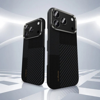 Чехол Benks Montage ArmorAir Case Kevlar для iPhone 17 Pro Max 6.9" черный (C.K.FL.AP.BK.MB70) 600D+1500D