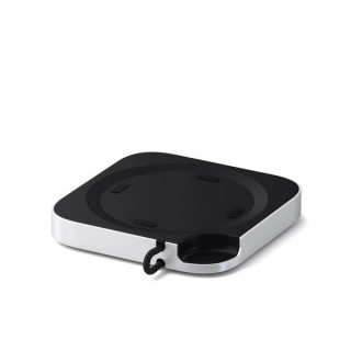 Подставка-концентратор Satechi Mac Mini M4 Stand & Hub с отсеком для SSD (ST-GNMMES) серебристый