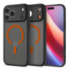 Чехол Spigen Ultra Hybrid MagFit для iPhone 17 Pro (ACS10483) Frost Black Orange