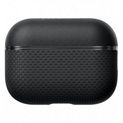 Чехол Pitaka Aramid Fiber Case для AirPods Pro 2 (APM2401) 600D Black/Grey (Twill)