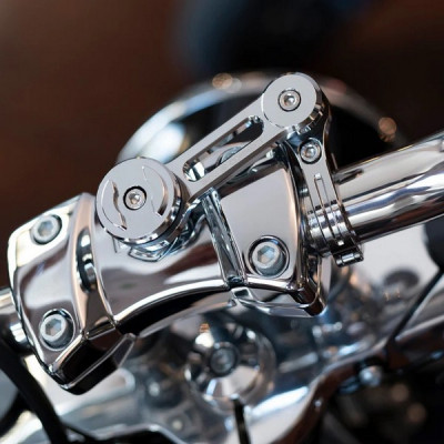 Крепление для мотоцикла SP Connect Moto mount PRO SPC+ NEW (хром)