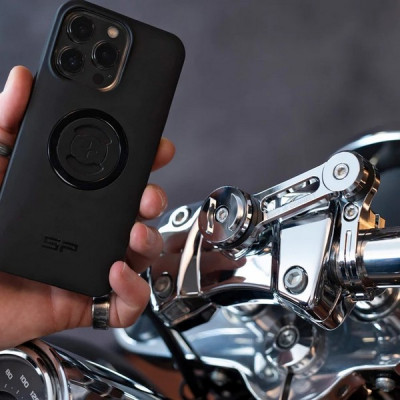 Крепление для мотоцикла SP Connect Moto mount PRO SPC+ NEW (хром)