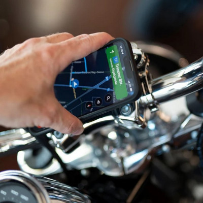 Крепление для мотоцикла SP Connect Moto mount PRO SPC+ NEW (хром)