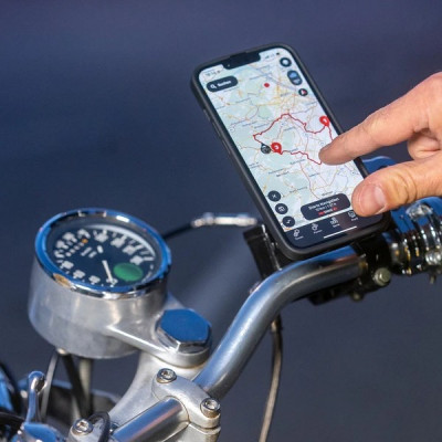 Крепление для мотоцикла SP Connect Moto mount PRO SPC+ NEW (хром)