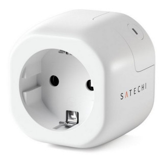 Умная розетка Satechi Homekit Smart Outlet (ST-HK1OAW-EU) белый