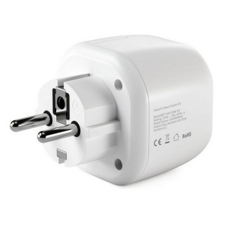 Умная розетка Satechi Homekit Smart Outlet (ST-HK1OAW-EU) белый