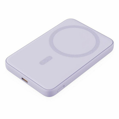 Внешний аккумулятор Aukey MagFusion Slim 5000 мАч (APB-PB-MS03VT) Violet