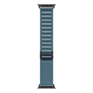 Ремешок Apple Alpine Loop 49 мм Light Blue / Black Titanium Finish