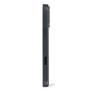 Чехол Decoded Leather Back Cover Mag Case для iPhone 17 Pro Max (D26IPO17PMBC1NW) Navy Shadow