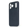 Чехол Decoded Leather Back Cover Mag Case для iPhone 17 Pro Max (D26IPO17PMBC1NW) Navy Shadow