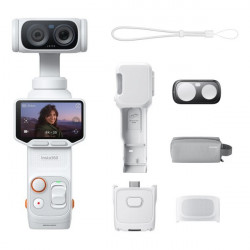 Экшн-камера Insta360 Luna Ultra Essential Bundle (Stellar White)