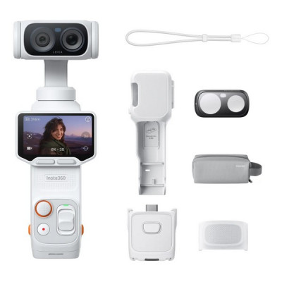 Экшн-камера Insta360 Luna Ultra Essential Bundle (Stellar White)