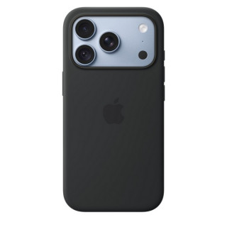 Чехол Apple Silicone Case MagSafe для iPhone 18 Pro (MK8Y4) Black