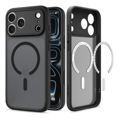 Чехол Spigen Ultra Hybrid Matte MagFit для iPhone 18 Pro Max / 17 Pro Max (ACS12123) Frost Black