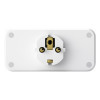 Умная розетка Satechi Homekit Dual Smart Outlet (ST-HK2OAW-EU) белый