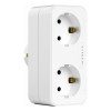 Умная розетка Satechi Homekit Dual Smart Outlet (ST-HK2OAW-EU) белый