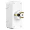 Умная розетка Satechi Homekit Dual Smart Outlet (ST-HK2OAW-EU) белый
