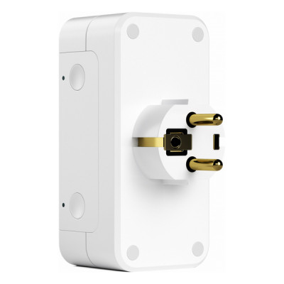 Умная розетка Satechi Homekit Dual Smart Outlet (ST-HK2OAW-EU) белый