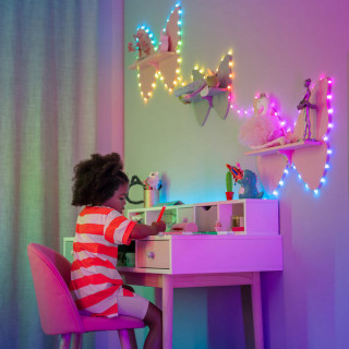 Умная гирлянда Twinkly Candies Hearts RGB 200 (TWKH200RGB-G)