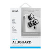 Защитное стекло для камеры Uniq OPTIX AluGuard для iPhone 16 Pro/16 Pro Max (IP6.3P-6.9P(2024)-ALENSSIL) Silver