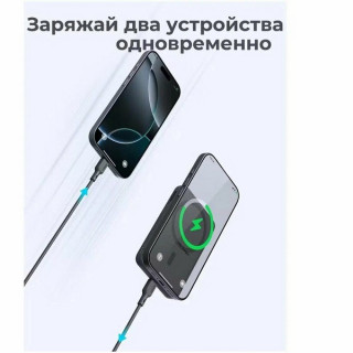 Внешний аккумулятор Aukey Magnetic 10000 мАч (APB-PB-MS04BK) Black