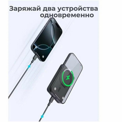 Внешний аккумулятор Aukey Magnetic 10000 мАч (APB-PB-MS04BK) Black
