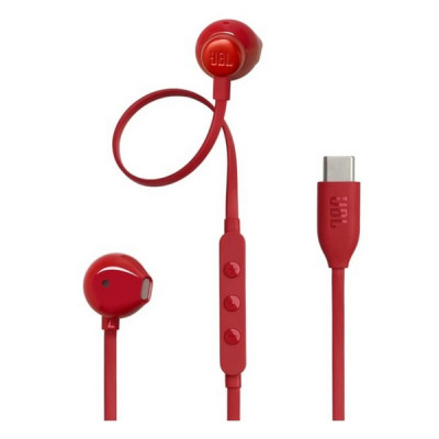 Проводные наушники JBL TUNE 305C USB-C Red